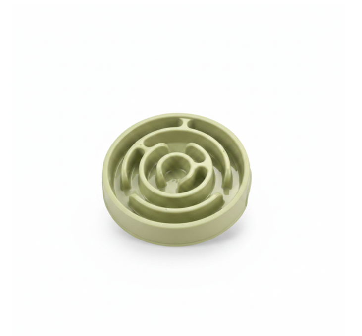Slow feeder bowls